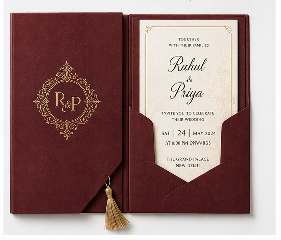 Wedding Card Sample 6
